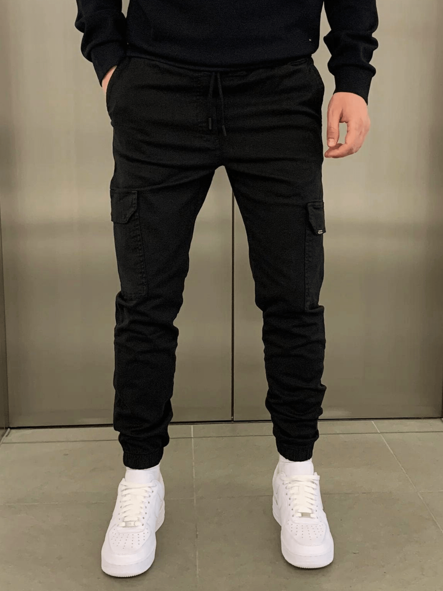 Elvy Paris - Pantalon Cargo Confortable
