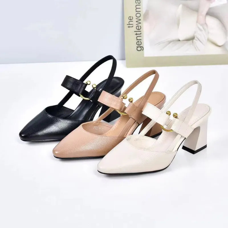 Divina - Chaussures à talons à confort orthopédique pour femme