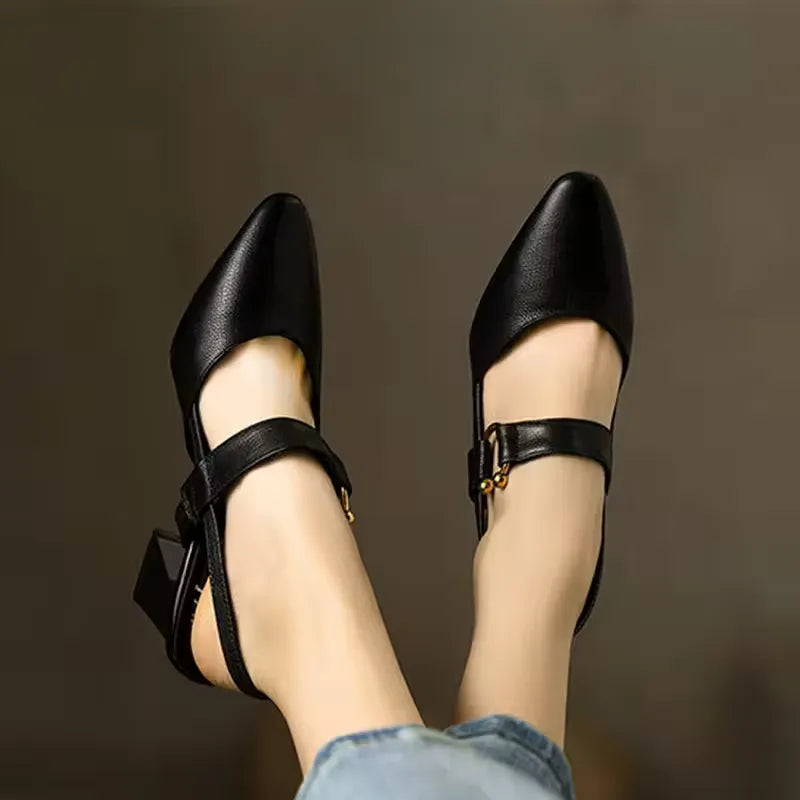 Divina - Chaussures à talons à confort orthopédique pour femme