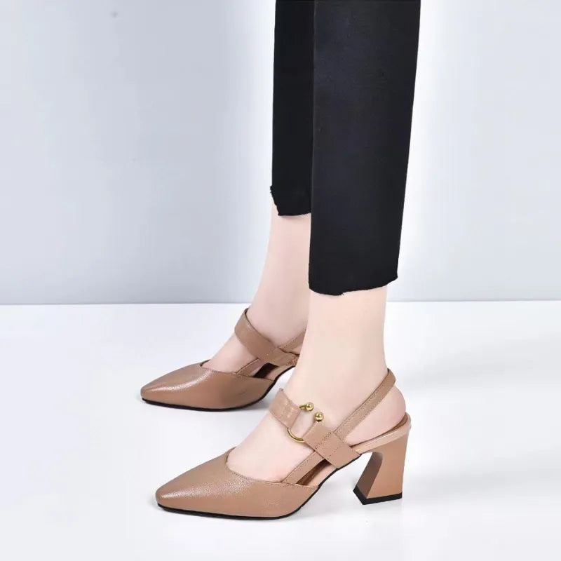 Divina - Chaussures à talons à confort orthopédique pour femme