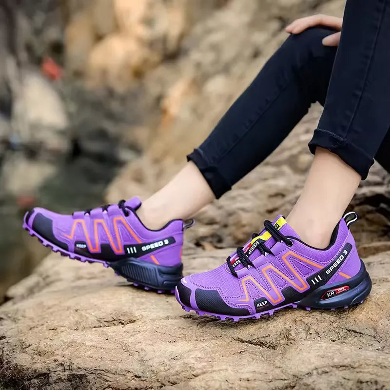 Elvy Paris – Chaussures de marche à confort orthopédique femme
