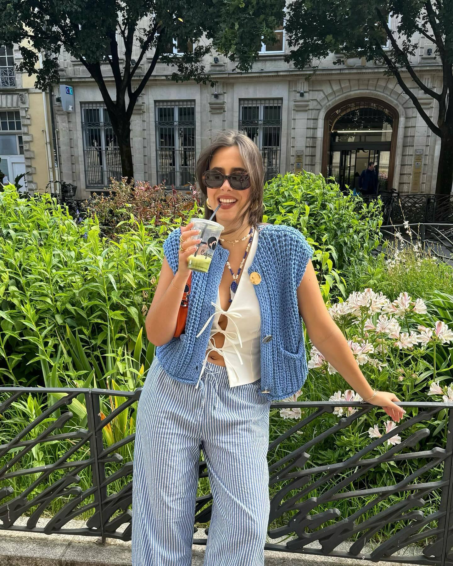 Elvy Paris™ | Gilet style tricoté
