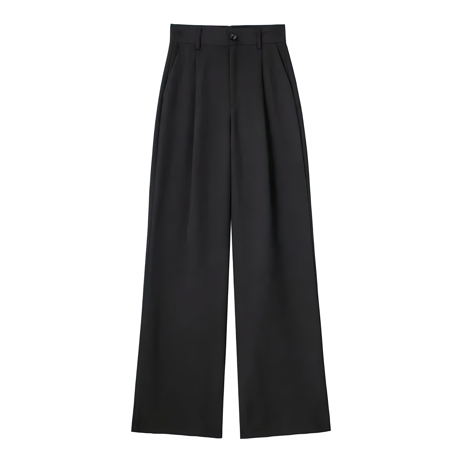 Elvy Paris™ | Pantalon Large Noir Intemporel