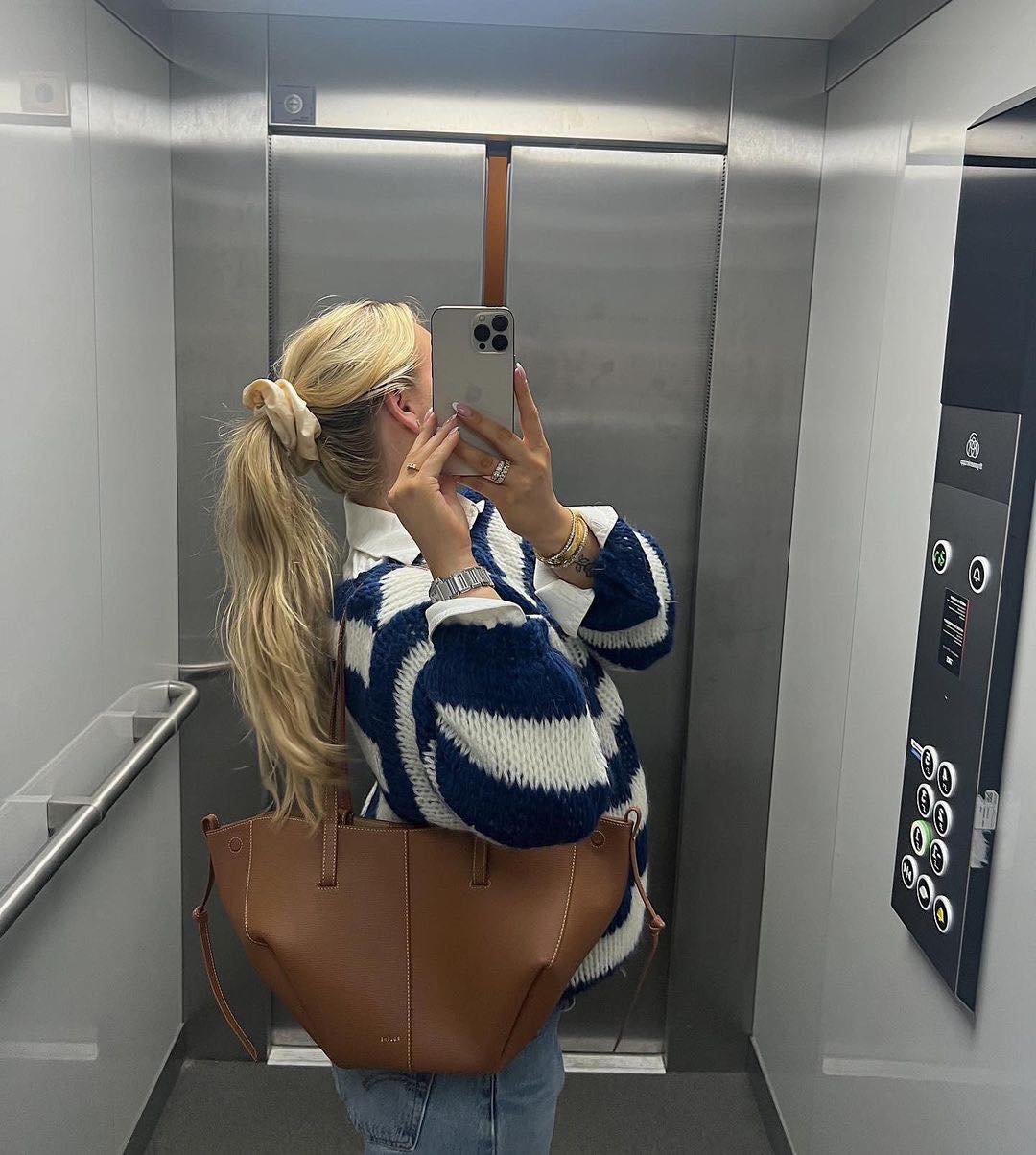 Elvy Paris™ | Tricot Rayé
