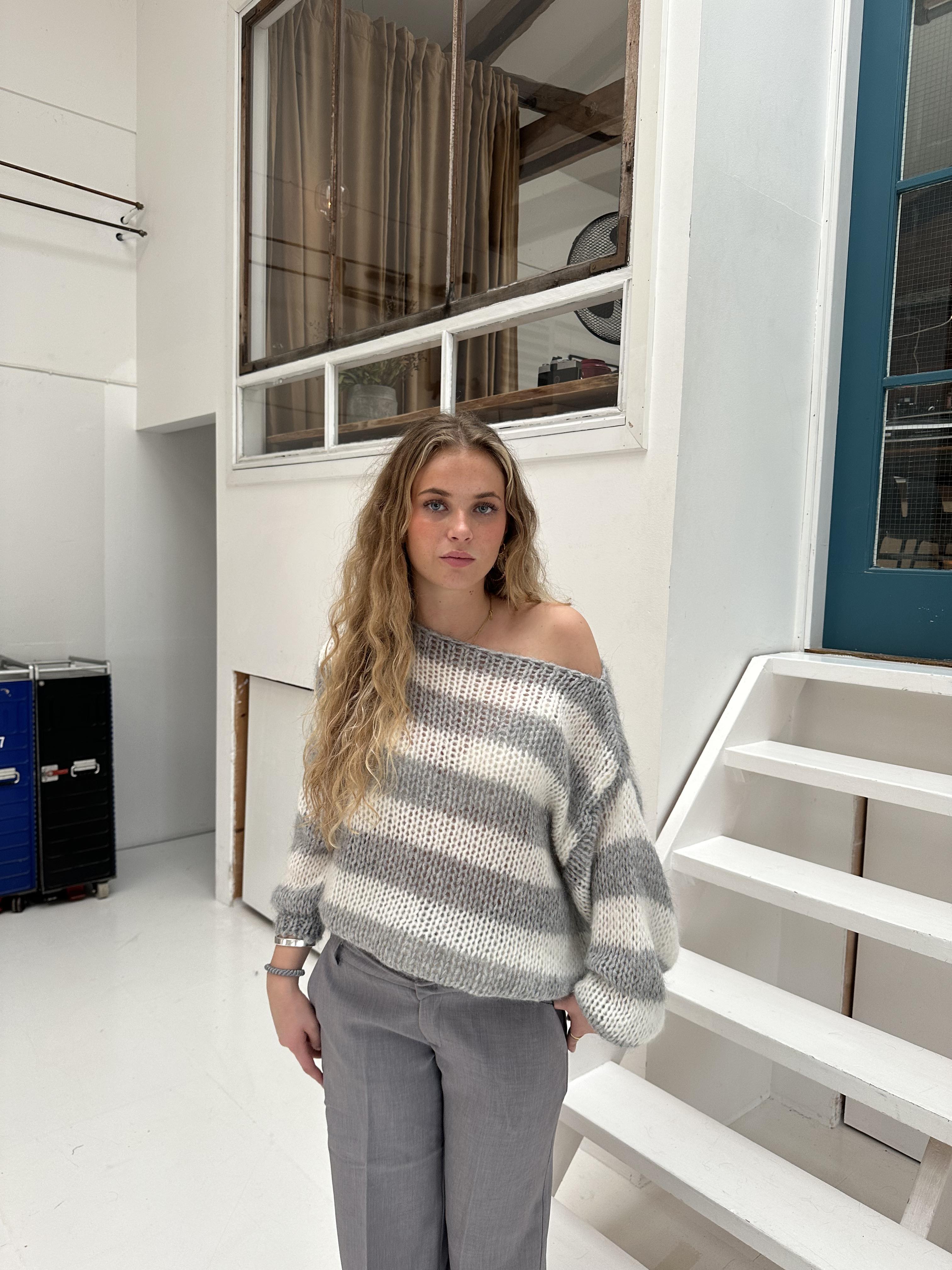 Elvy Paris™ | Tricot Rayé