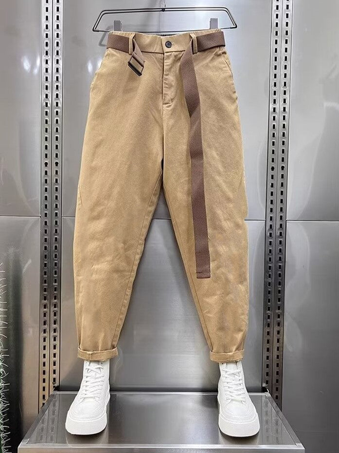Elvy Paris™ - Pantalon Décontracté avec Ceinture