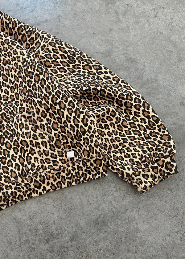 Elvy Paris™ | Sweat à capuche imprimé léopard