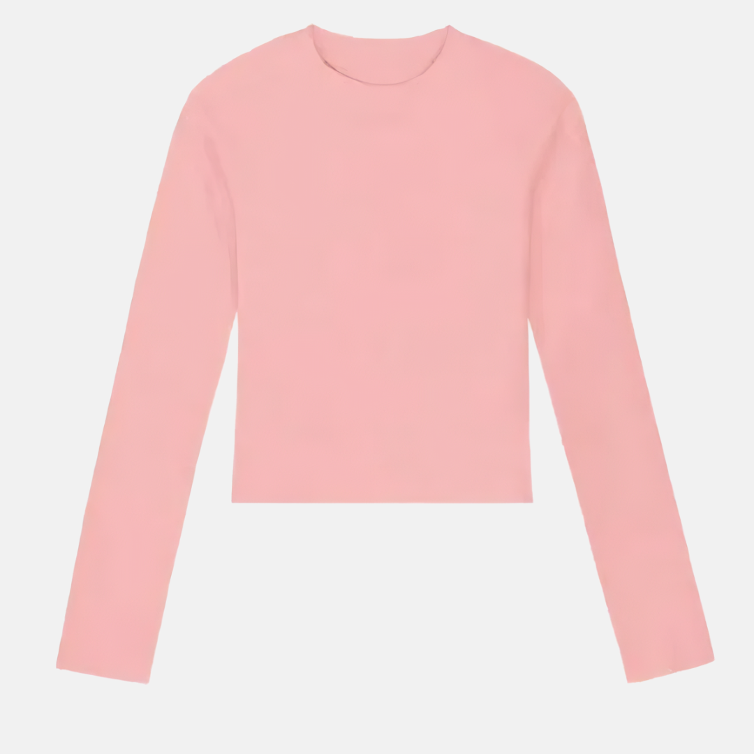 Elvy Paris | Haut Basique Manches Longues en Coton