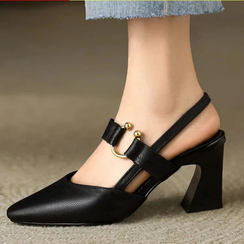 Divina - Chaussures à talons à confort orthopédique pour femme