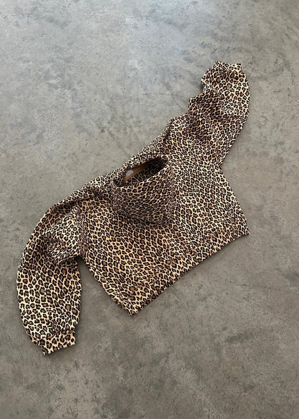 Elvy Paris™ | Sweat à capuche imprimé léopard