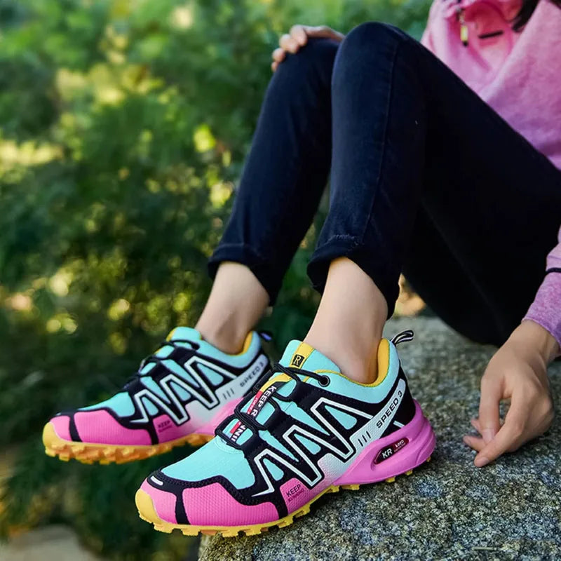 Elvy Paris – Chaussures de marche à confort orthopédique femme