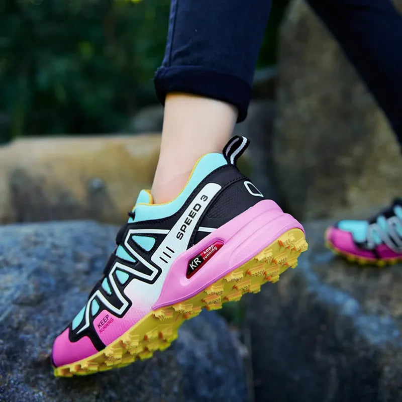 Elvy Paris – Chaussures de marche à confort orthopédique femme
