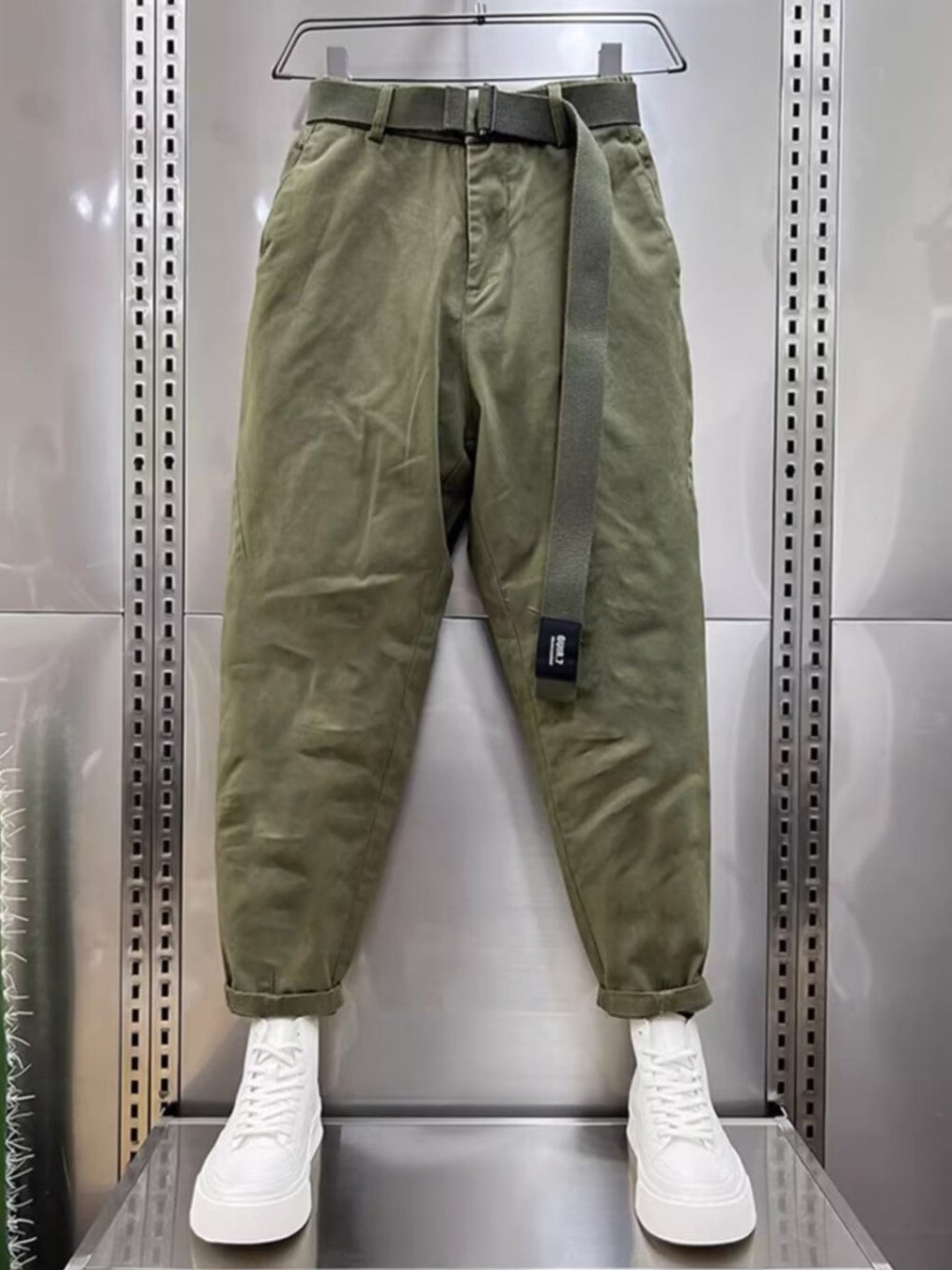 Elvy Paris™ - Pantalon Décontracté avec Ceinture