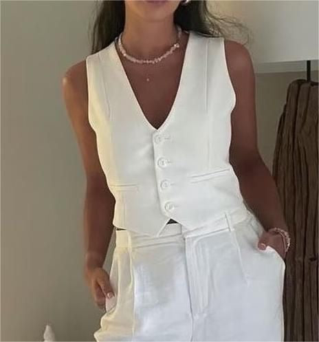 Elvy Paris™ | Top Gilet Court
