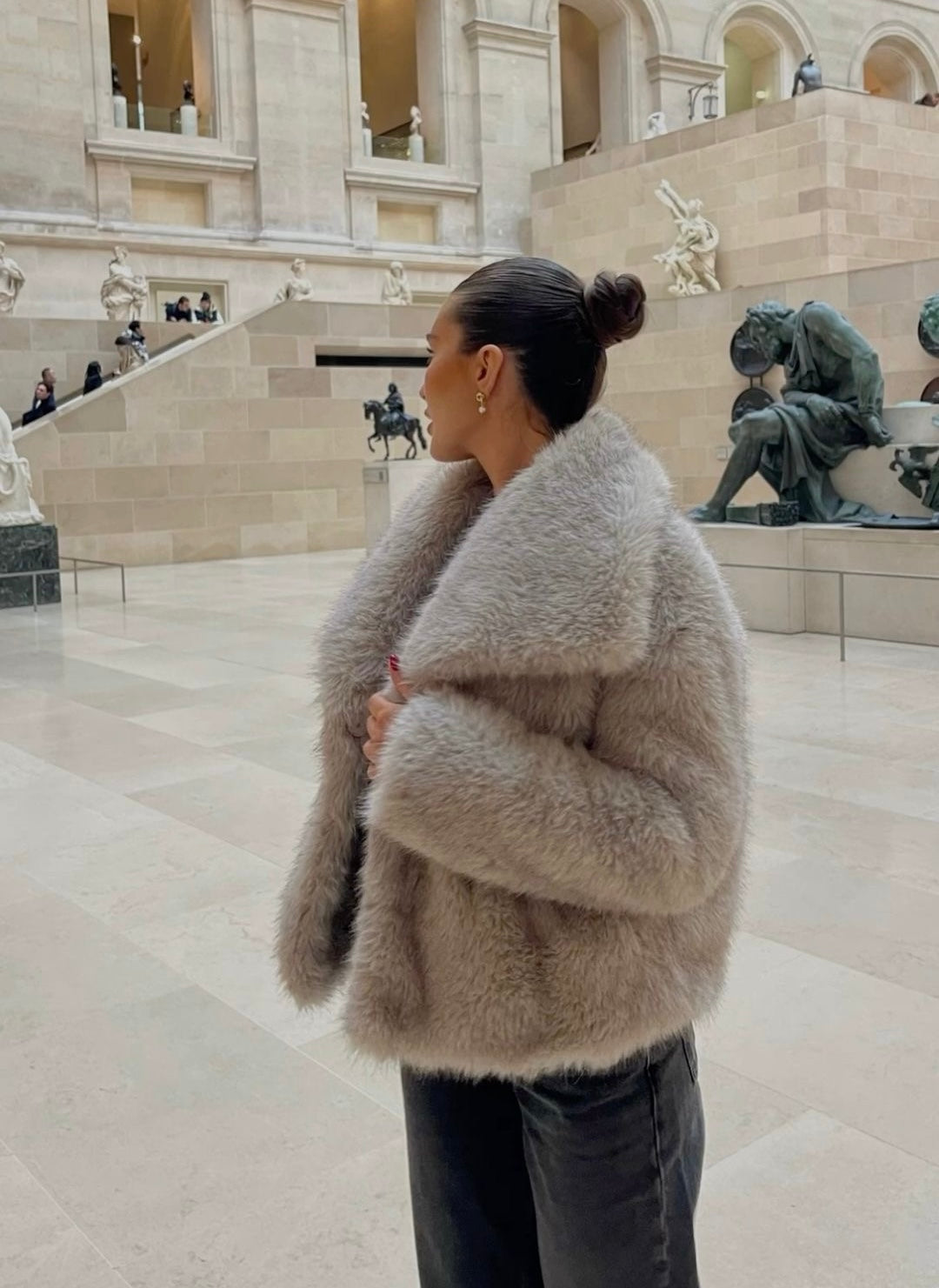 Elvy Paris™ | Manteau en fourrure