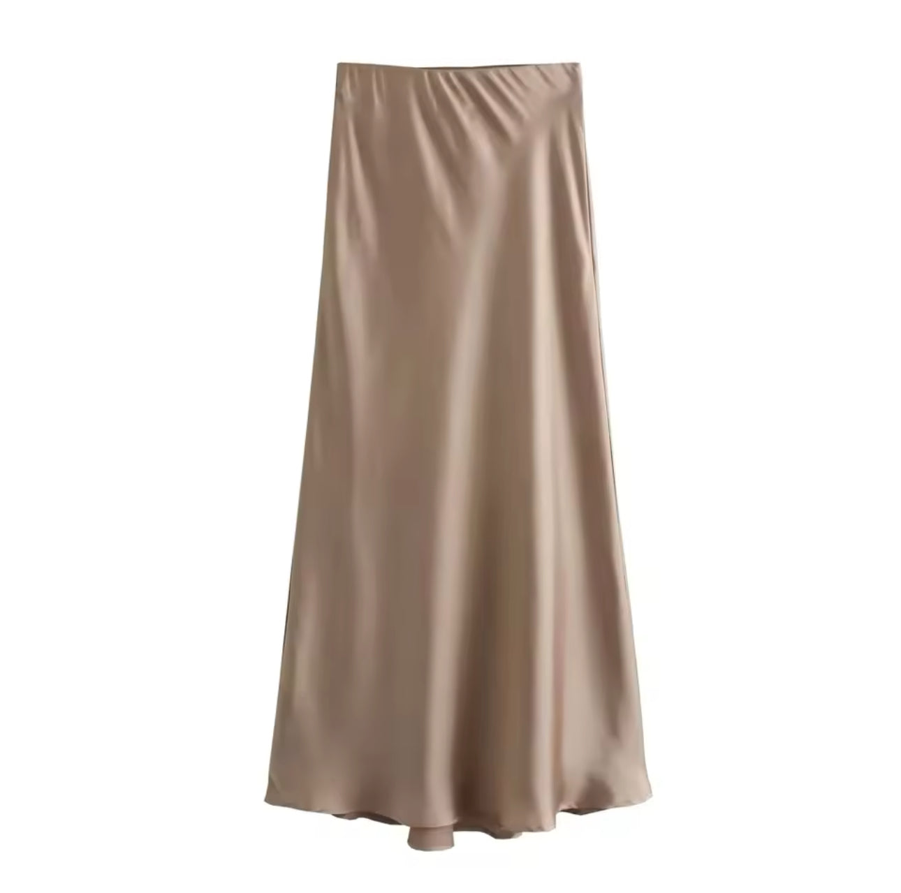 Elvy Paris™ | Jupe Maxi en Satin