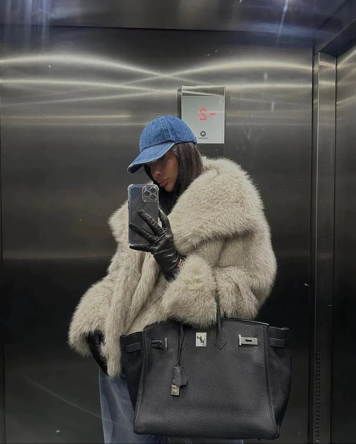 Elvy Paris™ | Manteau en fourrure