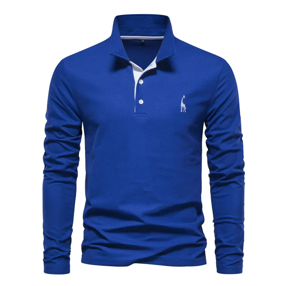 Elvy Paris™ | Pull Polo à Manches Longues Classique