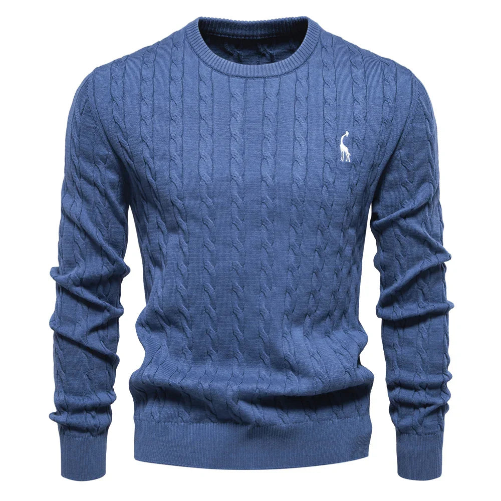 Elvy Paris | Pull Torsadé Classique en Maille