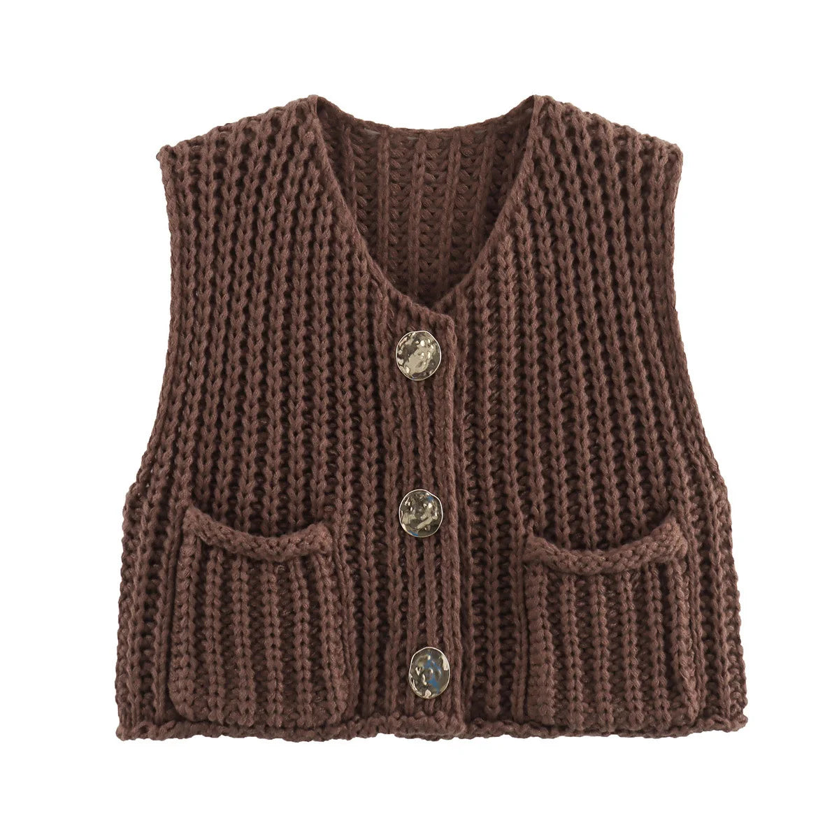 Elvy Paris | Gilet Tricoté Élégance Bohème