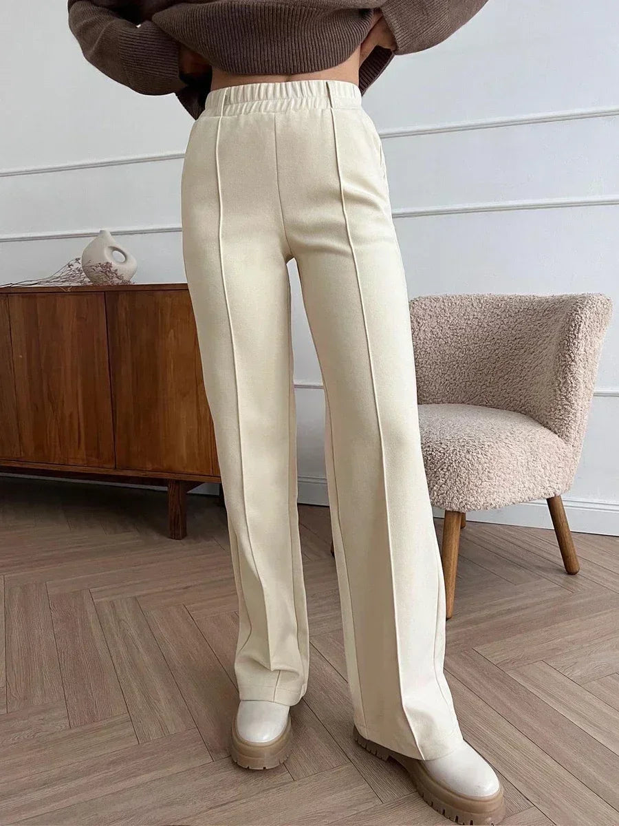 Elvy Paris™ | Pantalon Élégant à Taille Élastique