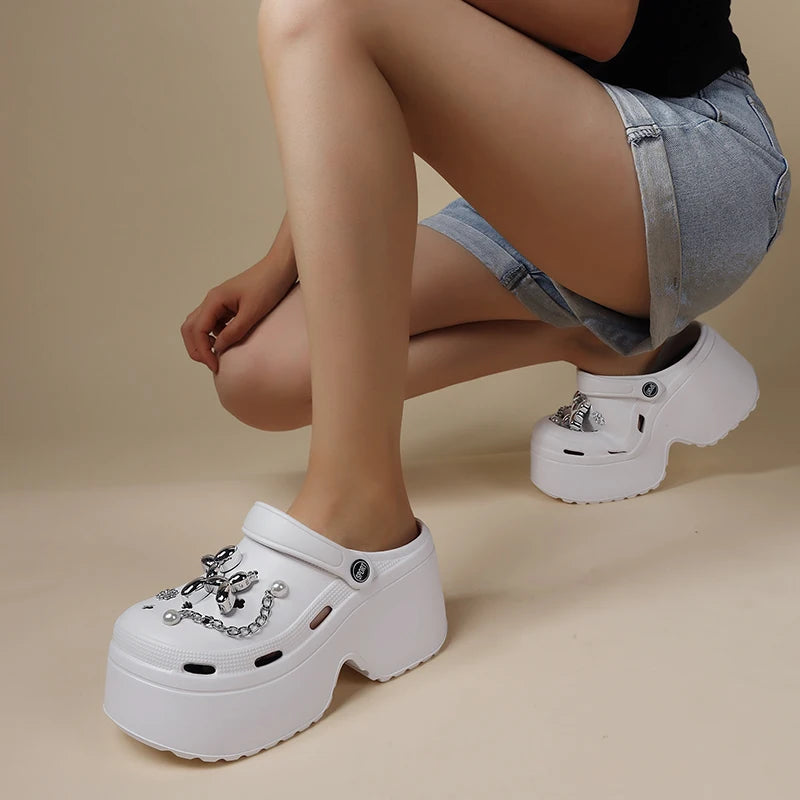Elvy Paris | Sabots Plateformes Glam'Rock