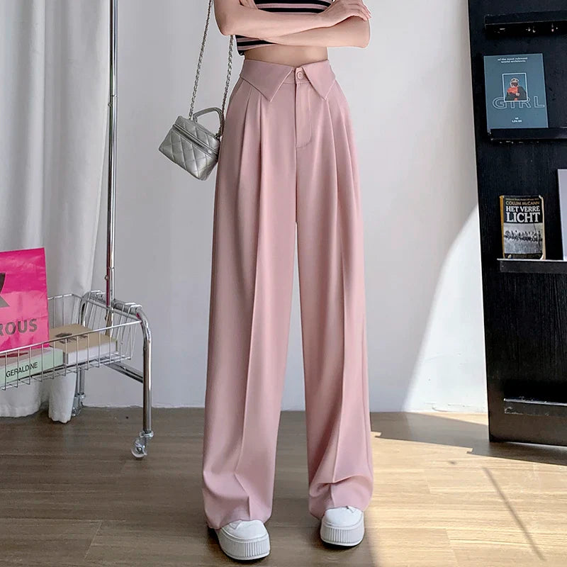 Elvy Paris™ | Pantalon Évasé Élégance Structurée