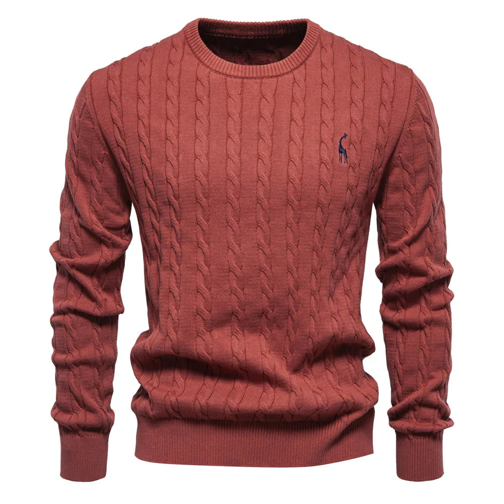 Elvy Paris | Pull Torsadé Classique en Maille