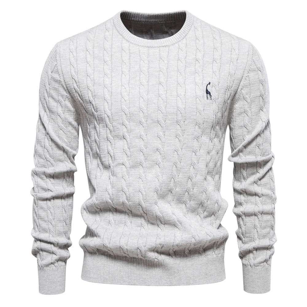 Elvy Paris | Pull Torsadé Classique en Maille