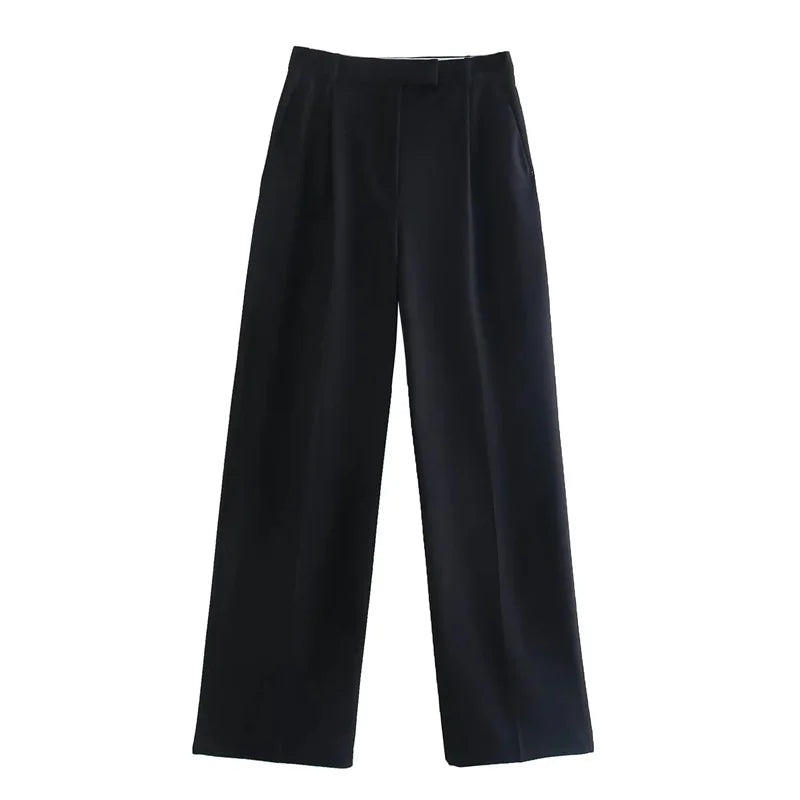Elvy Paris™ | Pantalon Large Élégant