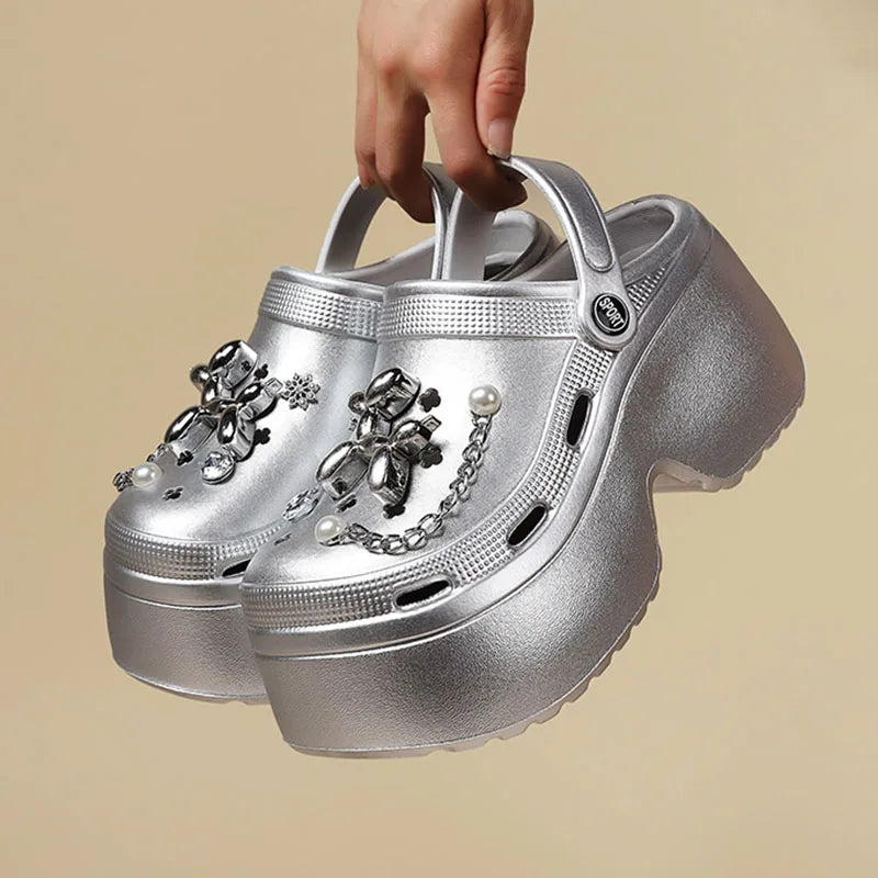 Elvy Paris | Sabots Plateformes Glam'Rock