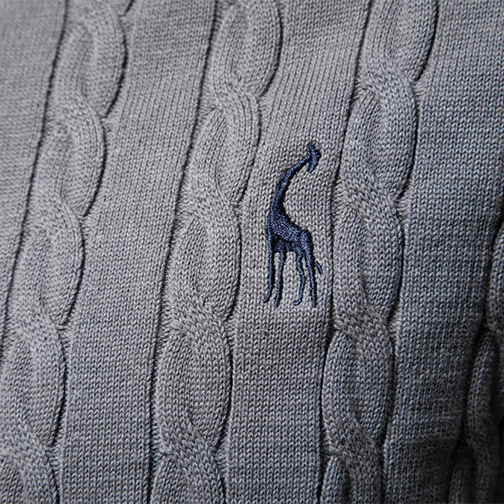 Elvy Paris | Pull Torsadé Classique en Maille