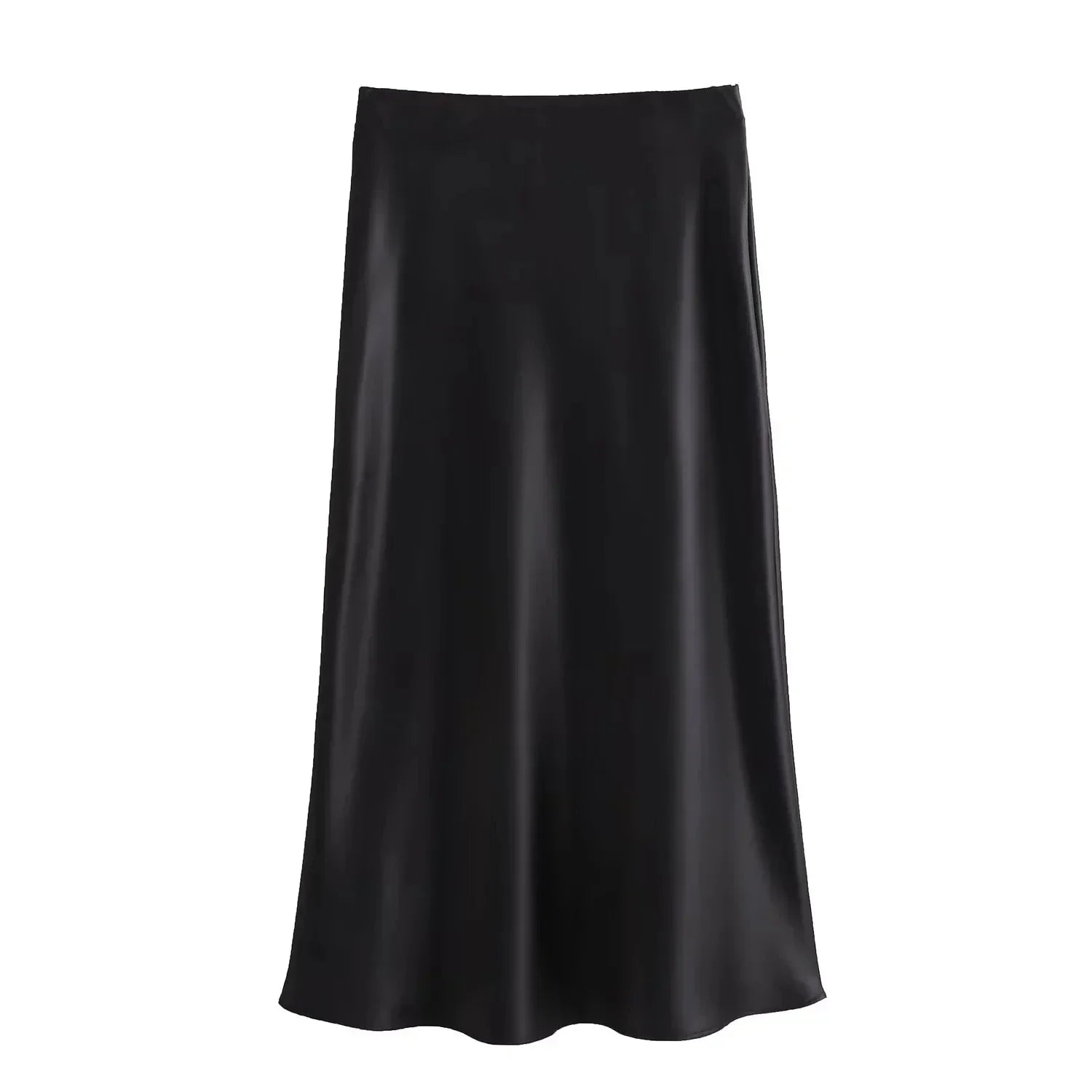 Elvy Paris™ | Jupe Maxi en Satin