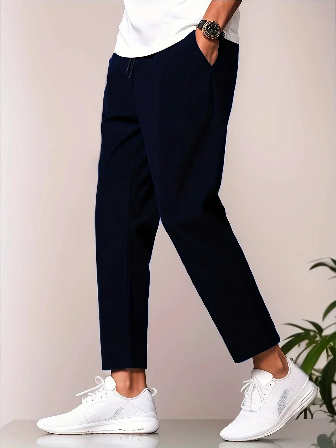 ELVY PARIS | PANTALON LÉGER ET LUXUEUX