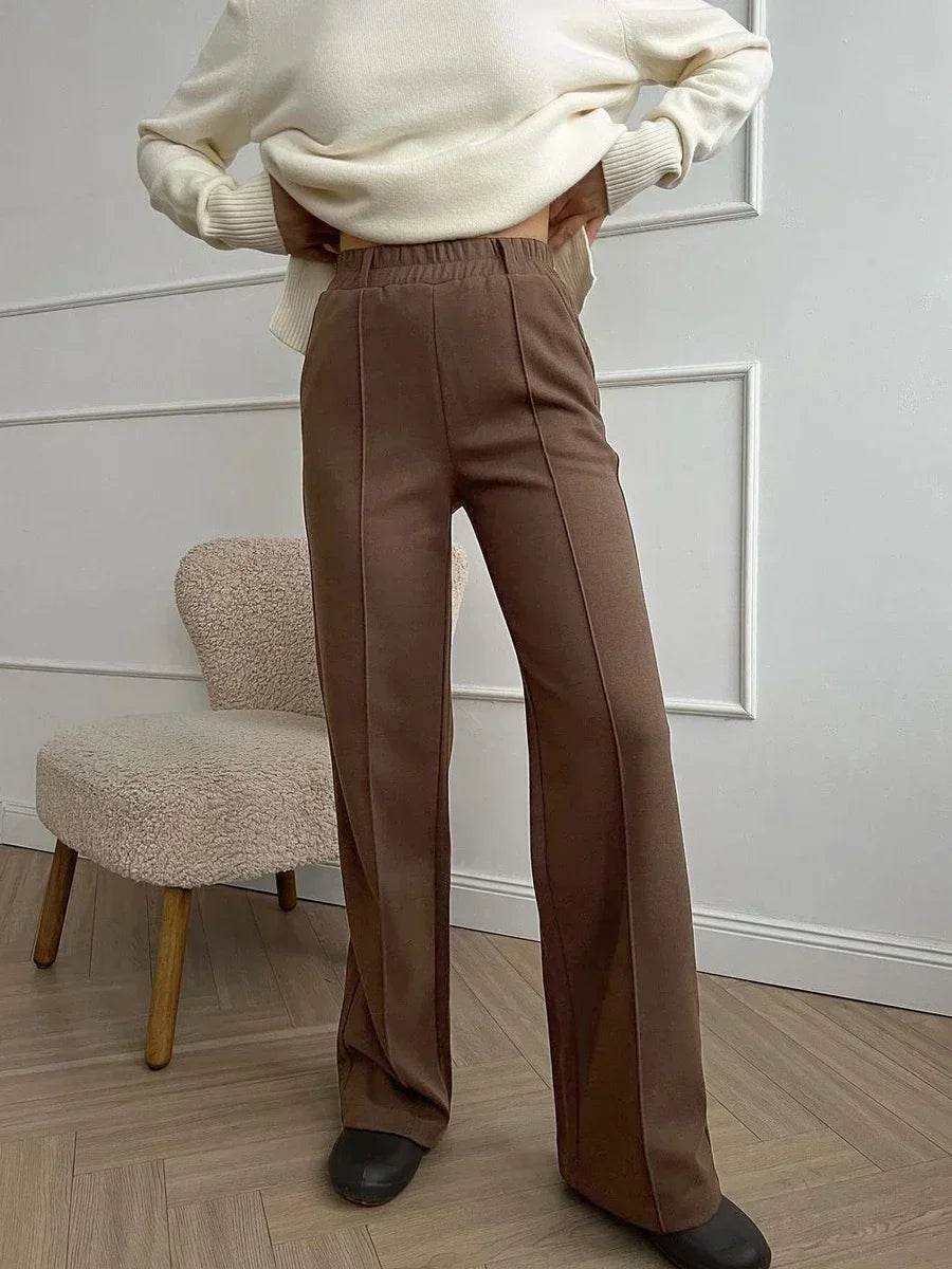 Elvy Paris™ | Pantalon Élégant à Taille Élastique