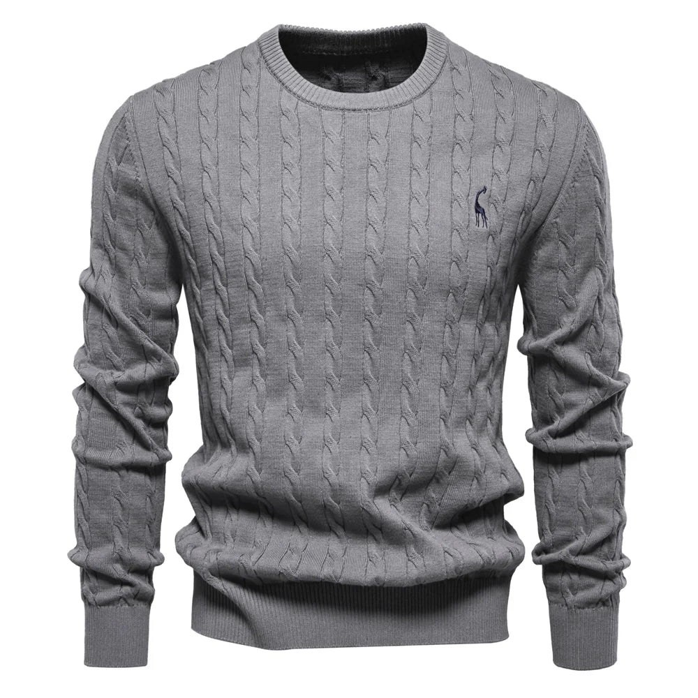 Elvy Paris | Pull Torsadé Classique en Maille