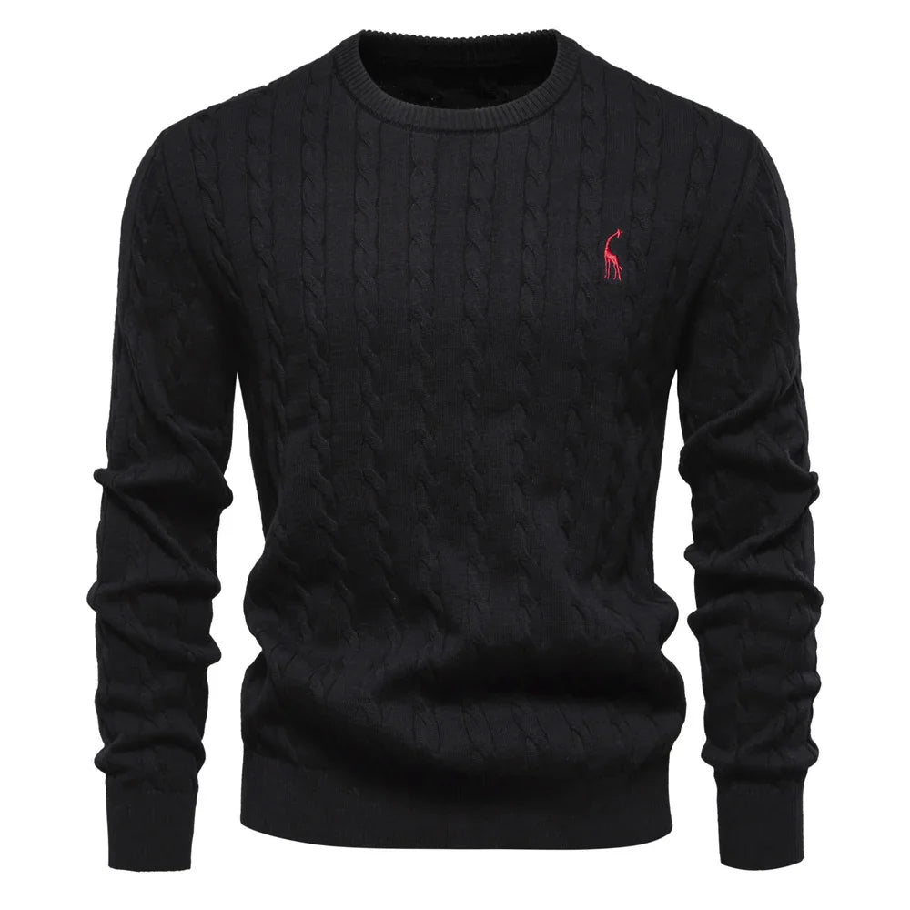 Elvy Paris | Pull Torsadé Classique en Maille