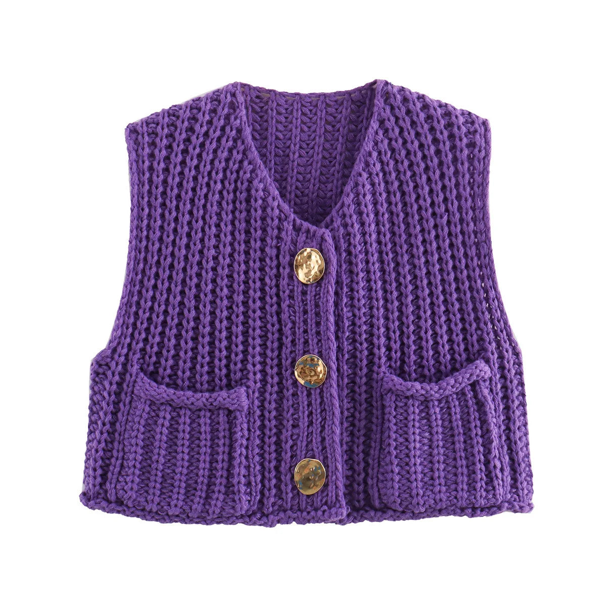 Elvy Paris | Gilet Tricoté Élégance Bohème