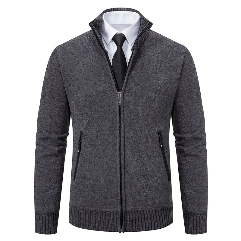 Elvy Paris™ | Cardigan Tricoté Chaud
