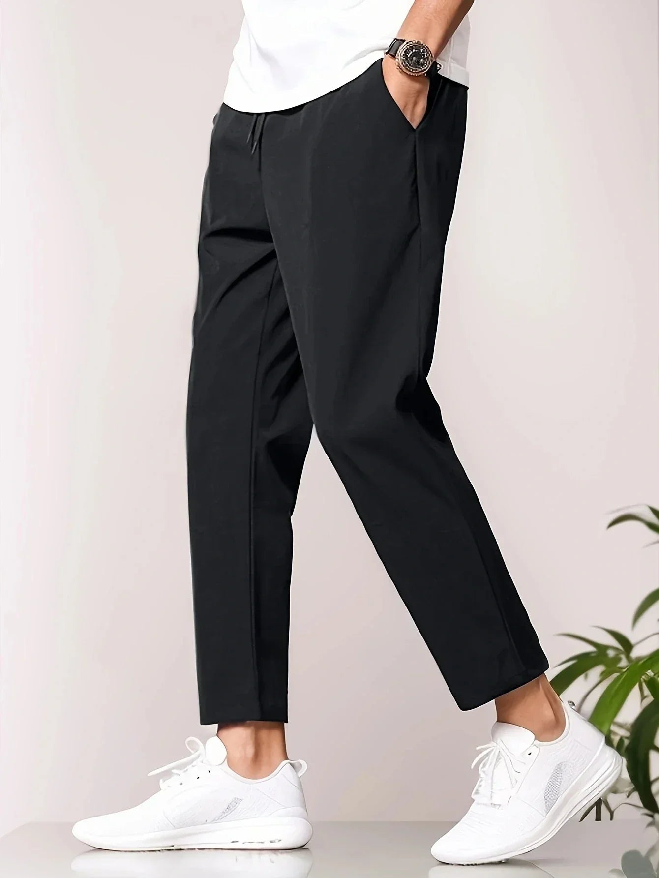 ELVY PARIS | PANTALON LÉGER ET LUXUEUX