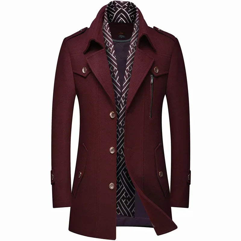 Elvy Paris™ | Manteau d'hiver élégant pour hommes
