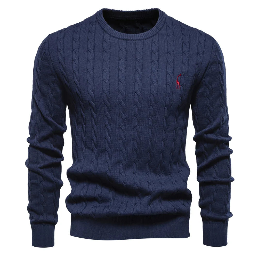 Elvy Paris | Pull Torsadé Classique en Maille