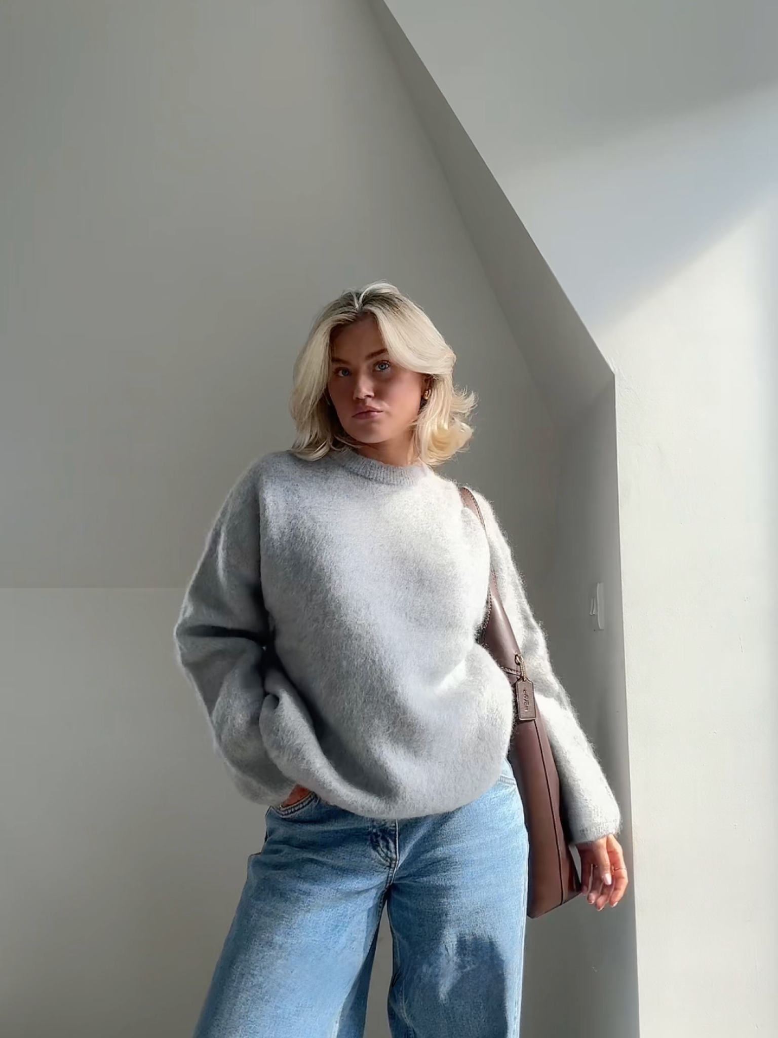 Elvy Paris™ | Pull Col Rond en Mohair