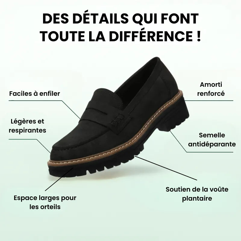 Cecilia - Mocassins chics à confort orthopédique pour femme