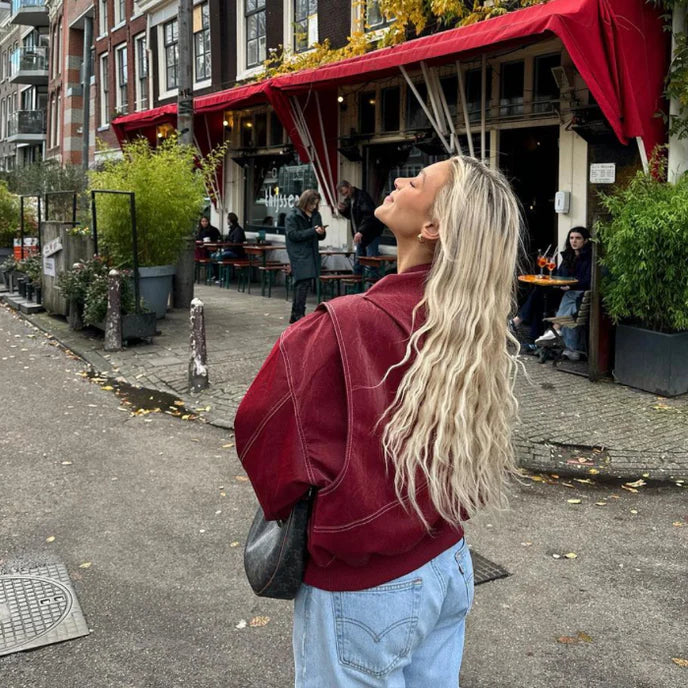 Elvy Paris™ | Veste en Cuir