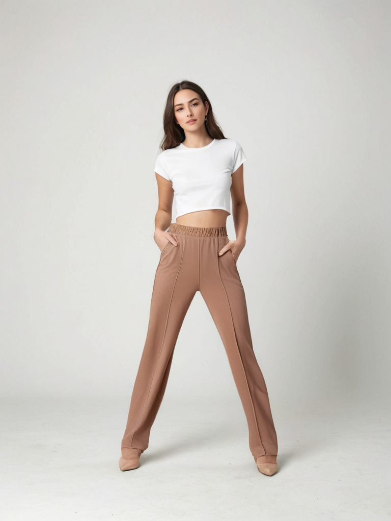 Elvy Paris™ | Pantalon Élégant à Taille Élastique