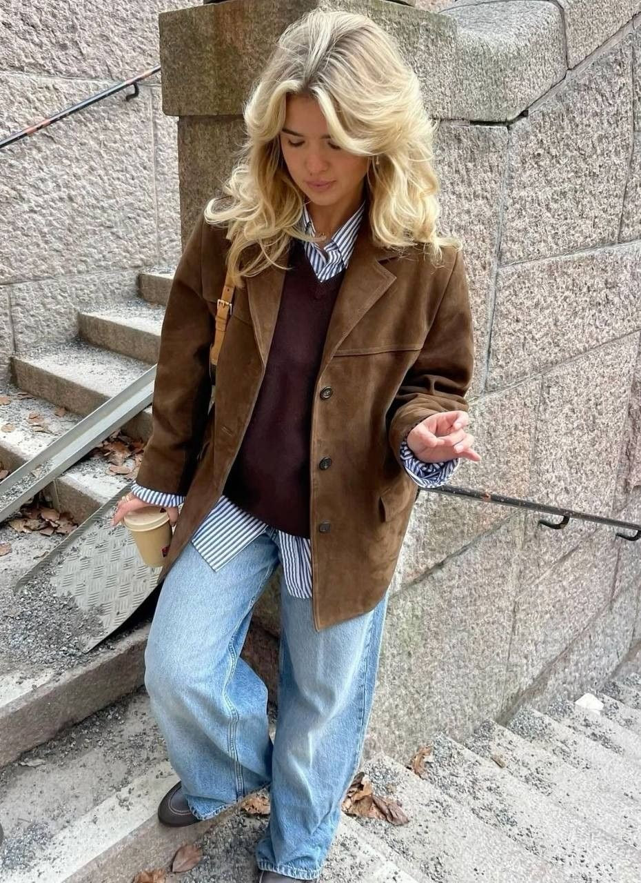 Elvy Paris™ | Veste en Suède