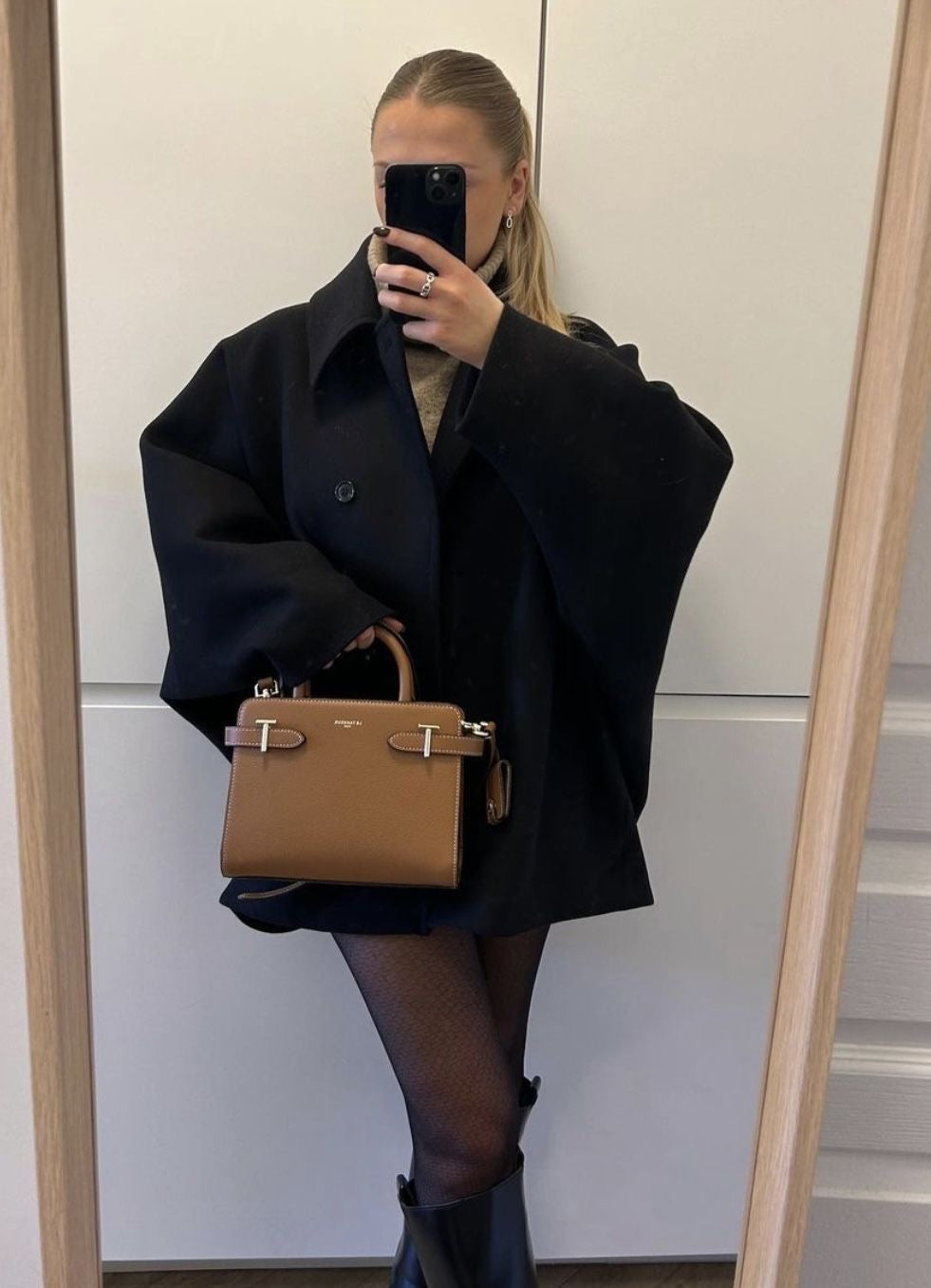 Elvy Paris™ | Manteau en laine oversize