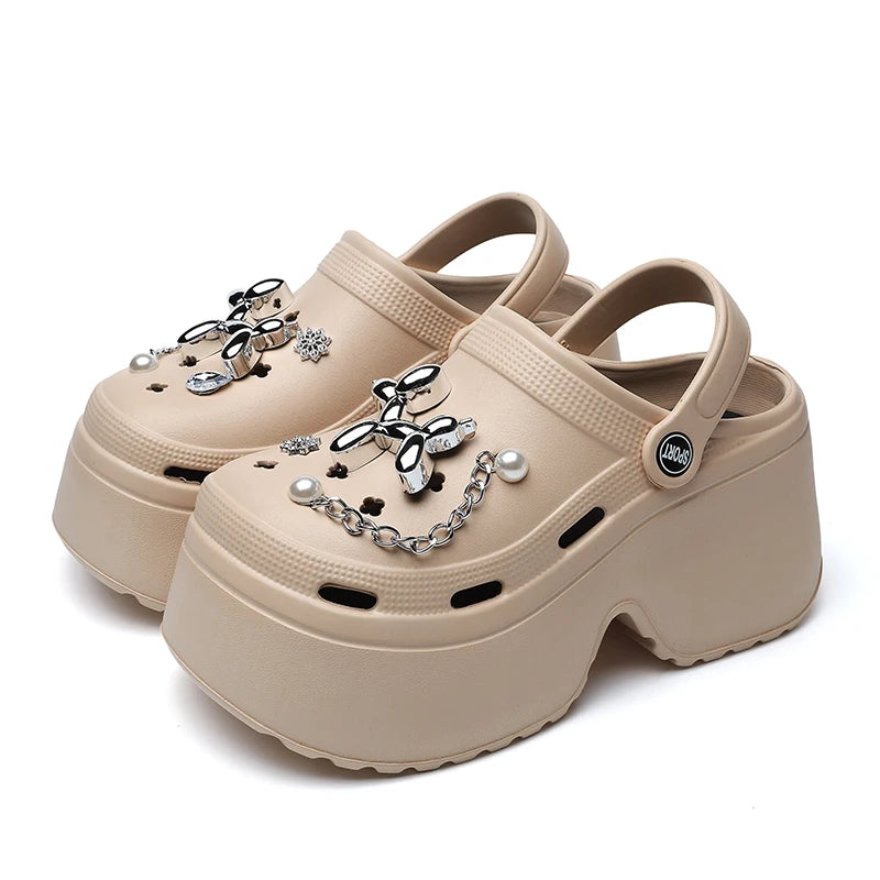 Elvy Paris | Sabots Plateformes Glam'Rock