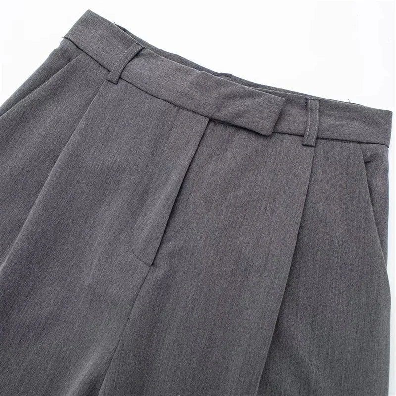 Elvy Paris™ | Pantalon Large Élégant